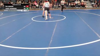 285 lbs Quarterfinal - Jaret Peterson, Augustana (SD) vs Ira Jenkins, Southeast Community College