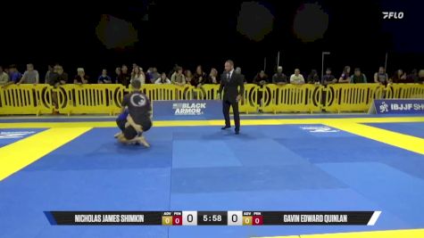 Gavin Edward Quinlan vs Nicholas James Shimkin 2025 Pan IBJJF Jiu-Jitsu No-Gi Championship