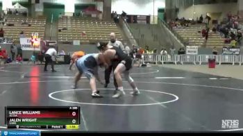 A 285 lbs Quarterfinal - Jalen Wright, Gibbs vs Lance Williams, Alcoa