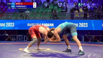 86 kg 1/8 Final - Bennett Berge, United States vs Ivan Chornohuz, Ukraine