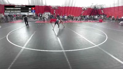 120 lbs Cons. Round 4 - Graysen Koepke, AWA vs Kyler Van Keuren, Askren Wrestling Academy