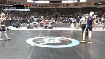 4A 132 lbs 3rd Place Match - Nick Goen, Tucumcari vs Luis Alvarado, Silver