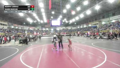54 lbs Consi Of 8 #2 - Murphy Arnold, Chatfield WC vs Ranen Marcum, Top Notch
