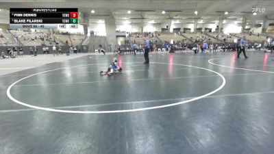 40 lbs 3rd Place Match - Blake Filarski, Wildcats Wrestling vs Finn Dennis, Elite Wrestling Academy