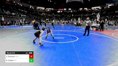 95 lbs Round Of 16 - Cayden Duncan, Hackettstown vs Benjamin Cohen, Bitetto Trained Wrestling