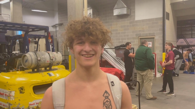 Ty Watters All Smiles After Becoming First State Champion In West Allegheny History 8216
