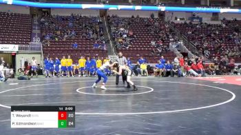 138 lbs Semifinal - Trevor Weyandt, Chestnut Ridge Hs vs Patrick Edmondson, Southern Columbia Area Hs