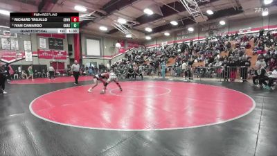 165 lbs Quarterfinal - Ivan Camargo, Coachella Valley vs Richard Trujillo, Canyon Springs