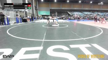 135 lbs Consi Of 64 #2 - Johnny Cox, Eagle Point Youth Wrestling vs Charlie Fox, Bruin Elite
