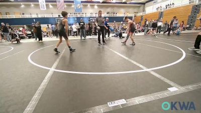 88-92 lbs 3rd Place - Clay Bach, Weatherford Youth Wrestling vs Gus Camarillo, Shelton Wrestling Academy