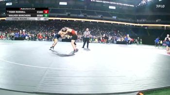 D4-285 lbs Cons. Round 1 - Tiger Russell, St Louis vs Walker Borchers, Roscommon