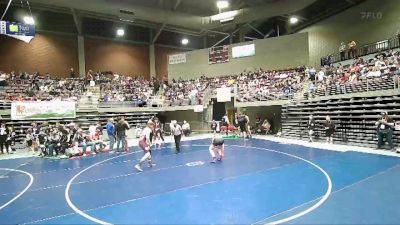 155 lbs Quarterfinal - Tanner Thurston, North Sevier Wolf Pack vs Brady McCurdy, Uintah Wrestling