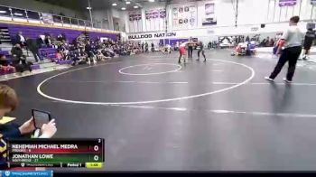 182 lbs Round 1 (4 Team) - Jonathan Lowe, Southridge vs Nehemiah Michael Medrano, Prosser