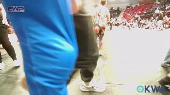 80 lbs Semifinal - Kade Church, Skiatook Youth Wrestling vs Bryce Harlin, Muskogee Rougher Youth Wrestling