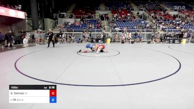 115 lbs Consi Of 64 #1 - Shae Salinas, OK vs Madeline Li, MA