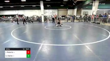 90 lbs Consolation - Isaac Roberts, PA vs Dj Clarke, GA