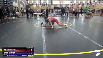 170 lbs 3rd Place Match - Jacob Fistler, Sebolt Wrestling Academy vs Gabe Carver, Iowa