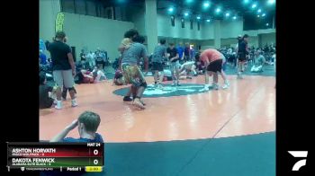 120 lbs Round 1 (6 Team) - ASHTON HORVATH, Pasco Wolfpack vs Dakota Fenwick, Alabama Elite Black