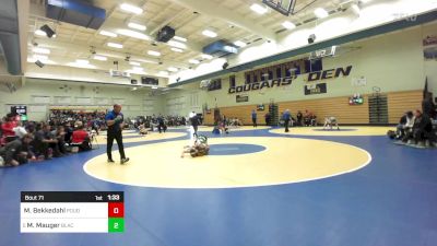 123 lbs Round Of 32 - Marcus Bekkedahl, Poudre (CO) vs Mack Mauger, Blackfoot (ID)