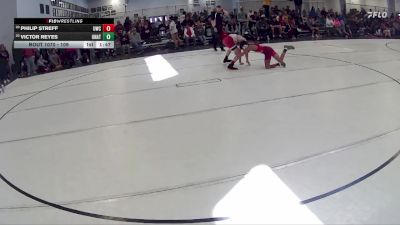109 lbs Champ. Round 2 - Victor Reyes, Kearney vs Philip Streff, Underground Wrestling Club