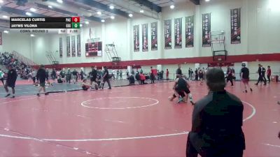 157 lbs Cons. Round 2 - Marcelas Curtis, Pacific (OR) vs Jayms Vilona, Evergreen State College