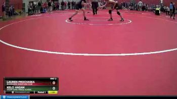 95 lbs Cons. Round 3 - Kelci Hagan, Salem Lions Middle School vs Lauren Prochaska, Blackhawk Wrestling Club