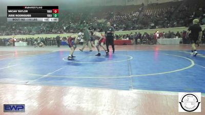 118 lbs Consi Of 32 #2 - Micah Taylor, Yukon vs Jude Rodrigues, Yukon