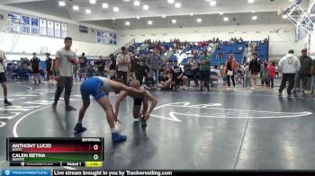 132 lbs Semifinal - Calen Reyna, Servite vs Anthony Lucio, OCRTC