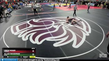 Quarterfinal - Drew Moser, Waverly vs Blaise Baughman, Blair