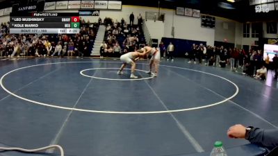 165 lbs 3rd Place Match - Leo Mushinsky, UMary vs Kole Marko, Minnesota State