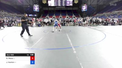 126 lbs Cons 16 #2 - Nick Meza, Arizona vs Jacob Hanlon, New York