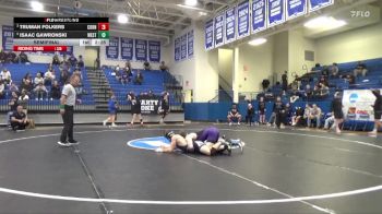133 lbs Semifinal - Truman Folkers, Cornell College vs Isaac Gawronski, Westminster