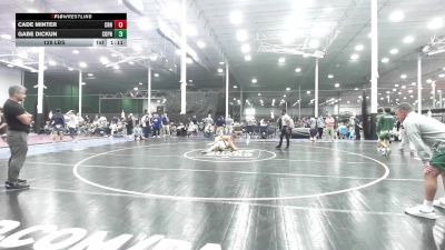 128 lbs Rr Rnd 3 - Cade Minter, Council Rock North - HS vs Gabe Dickun, Central Dauphin