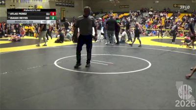 122 lbs Semifinal - Atlas Perez, Clark vs Isaiah Reyes, Scotsmen Wrestling Club