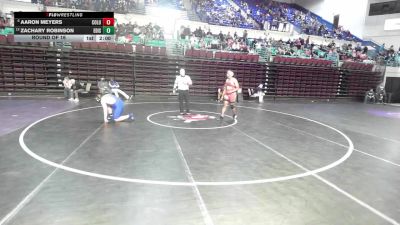 215 lbs Round Of 16 - Aaron Meyers, Columbia vs Zachary Robinson, Edisto