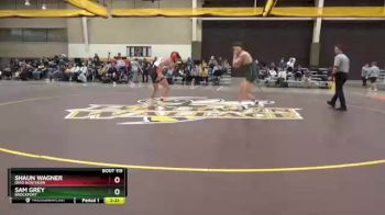 157 lbs Semifinal - Shaun Wagner, Ohio Northern vs Sam Grey, Brockport