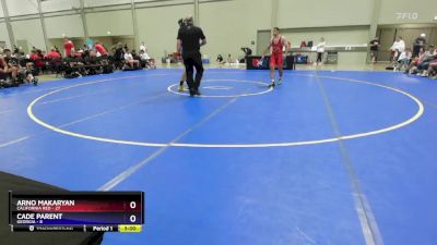 165 lbs Placement Matches (16 Team) - Arno Makaryan, California Red vs Cade Parent, Georgia