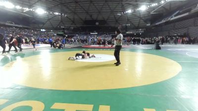 49 lbs Cons. Sub-semis - Hudson Davidson, No Limits Wrestling Club vs Sawyer Watts, Mat Demon Wrestling Club