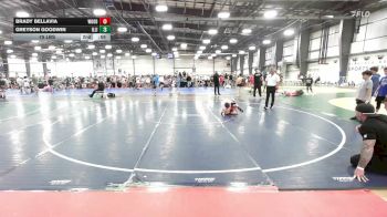 85 lbs Round Of 16 - Cruz Perez, Woodshed Wrestling Club - MS vs Cooper Ewert, Illinois Menace - MS