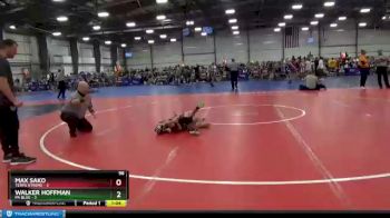 56 lbs Round 3 - Walker Hoffman, PA Blue vs Max Sako, Terps Xtreme