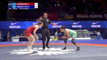 50 kg 1/8 Final - Sarah Ann Hildebrandt, United States vs Kamila Barbosa Vito Da Silva, Brazil