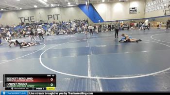 85 lbs Quarterfinal - Beckett Berglund, Sons Of Atlas Wrestling Club vs Harvey Moody, Sanderson Wrestling Academy