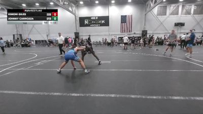 144 lbs Round 5 (6 Team) - Kimoni Giles, South Side WC Black vs Johnny Carrozza, GPS Red