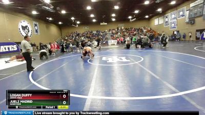 160 lbs Cons. Round 1 - Juelz Madrid, Sunnyside vs Logan Duffy, Santa Ynez