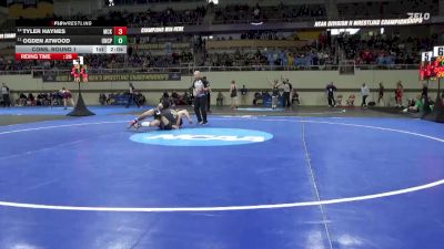 285 lbs Cons. Round 1 - Tyler Haynes, McKendree vs Ogden Atwood, UNC Pembroke