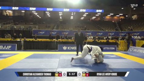 Christian Alexander Thomas vs Ryan Lee Avery Kruse 2026 Pan Jiu Jitsu IBJJF Championship