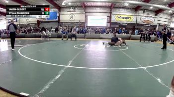 215 lbs 3rd Place Match - Jaden Gilbert, Foothill vs Dylan Tondreau, SLAM! Nevada