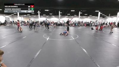 48 lbs Round 4 (6 Team) - George Gerasimov, BC Iron vs Kellan Bagnell, Mat Warriors