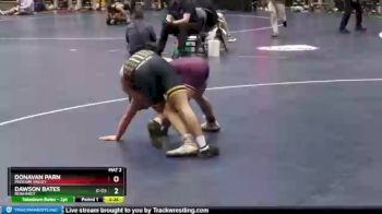 141 lbs Cons. Round 1 - Dawson Bates, Reinhardt vs Donavan Parn, Missouri Valley