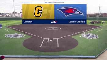 Replay: Cameron vs Lubbock Christian - DH | Feb 14 @ 4 PM